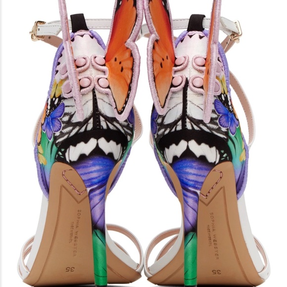 SOPHIA WEBSTER Multicolor Chiara Heeled Sandals - Picture 2 of 7